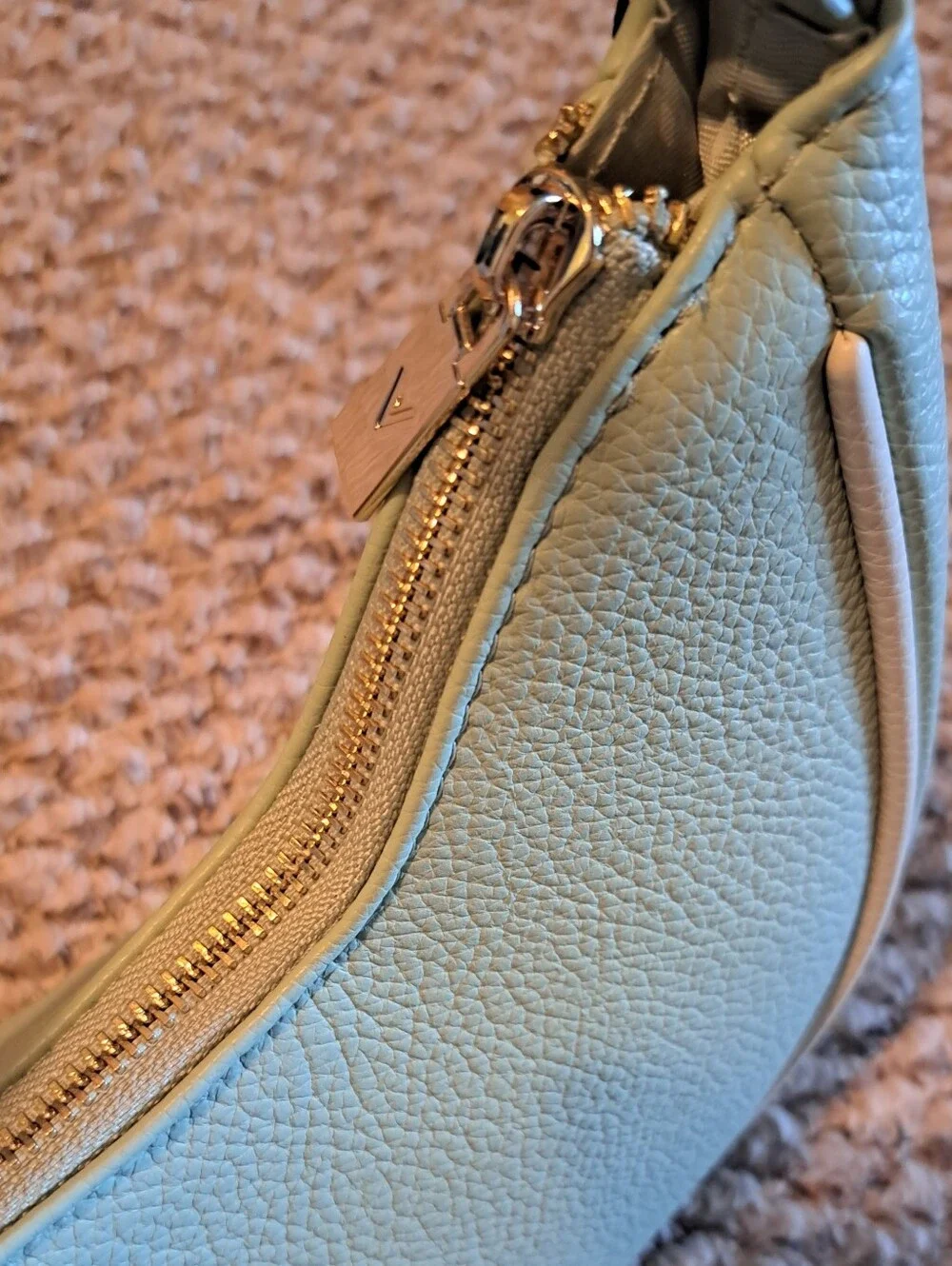 Vanessa Williams Mint Green Crescent Shoulder Bag | NWT